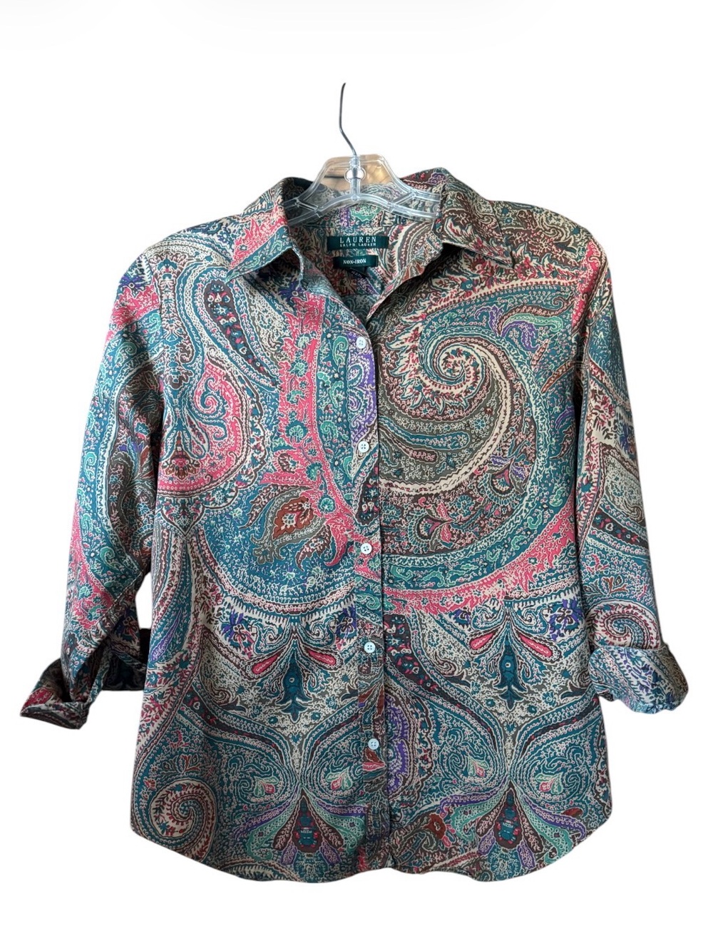 Lauren Ralph Lauren Paisley Button-Up Shirt - Multicolor
